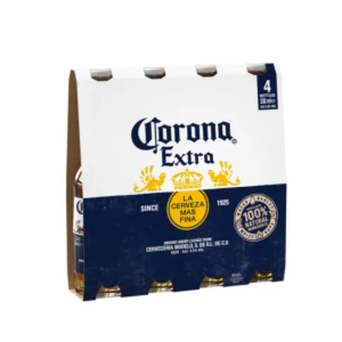 Corona bottles 4 x 330ml 
