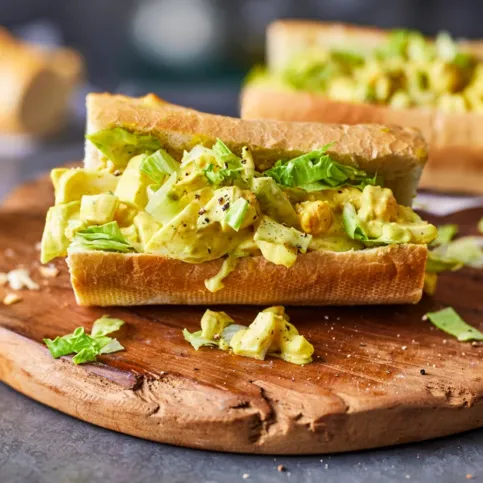 Coronation Chicken Baguette