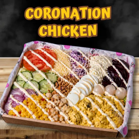Coronation Chicken Salad box