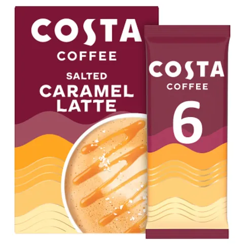 Costa Coffee Barista Creations Salted Caramel Latte 6 x 17g (102g)