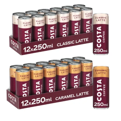 Costa Coffee Latte 12x250ml 
