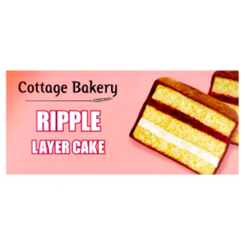 Cottage Bakery Ripple Layer Cake 150g