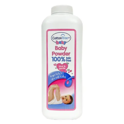 Cotton Tree Baby Powder 100% Talc Free 280g