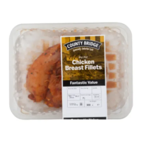 County Bridge Chicken Breast Fillets PMP 3.49 Flashed 3 for 9.00 300g