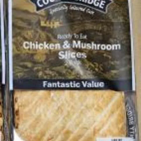 County Bridge Chicken & Mushroom Slices 2x150g