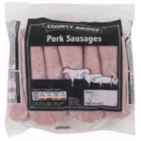 County Bridge Pork Sausages 550g