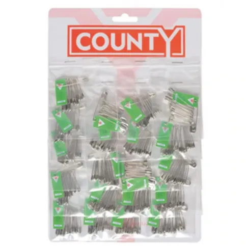 County Safety Pins