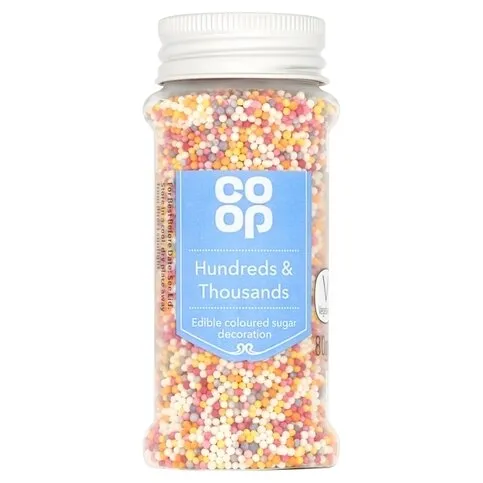 Co-op Hundreds & Thousands 80g
