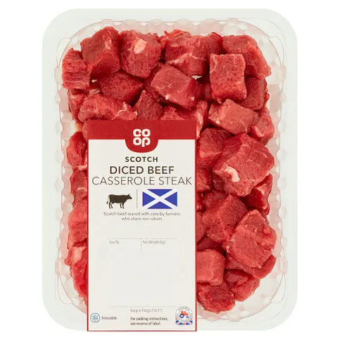 CP Scotch Fresh Diced Casserole Steak 400G