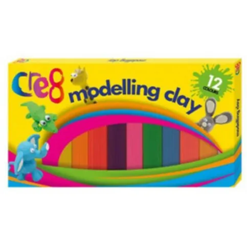Cr8 Modelling Clay 12 Pack