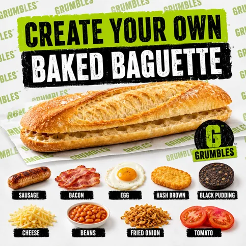 Create Your Own Baked Baguette