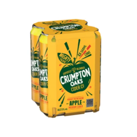 Crumpton Oaks Cider Co Apple Medium Cider 4 x 568ml