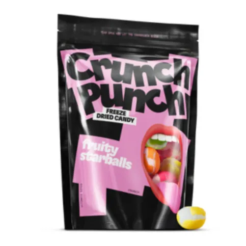 Crunch Punch Fruity Starballs 50g