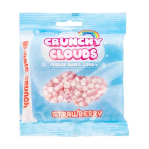 Crunchy Clouds Freeze Dried Strawberry Candy 50g