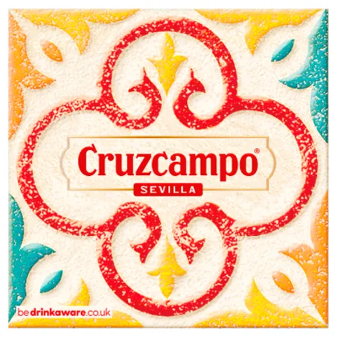 Cruzcampo Sevilla Tile Coaster Gift Box