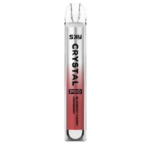 Crystal Bar Blueberry Cherry Cranberry 600 Puffs