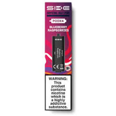 SKE Crystal Blueberry Raspberry 4 in 1 Pod