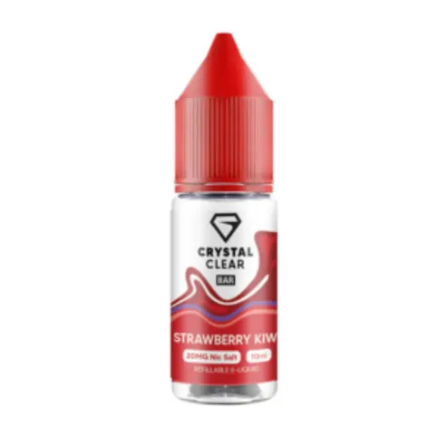 Crystal Clear Nic Salt Strawberry Kiwi E-liquid 20mg