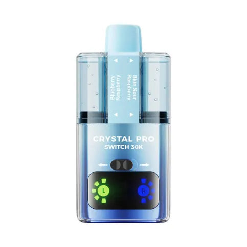 Crystal Pro 30k Puff Blue Rasp/Sour Rasp