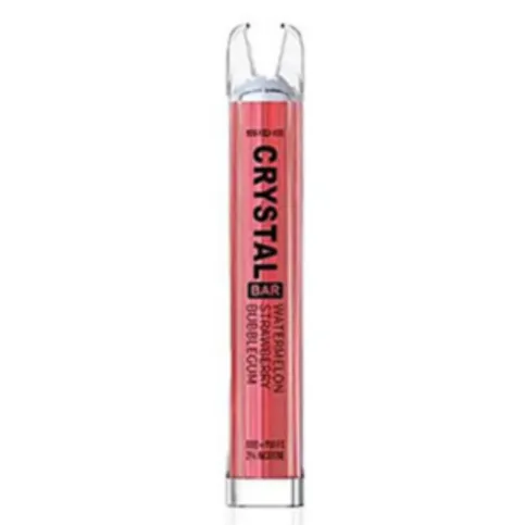 Crystal Watermelon Strawberry Bubblegum 600 Puffs
