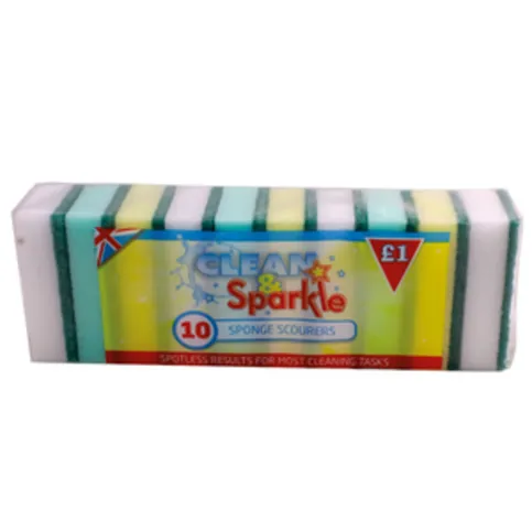 C&S Sponge Scourers 10