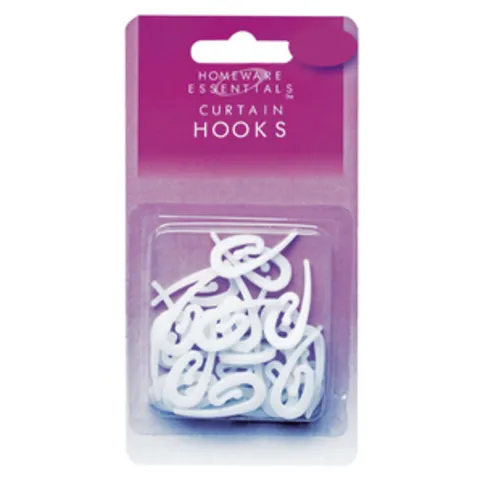 Curtain Hooks 24 Pack