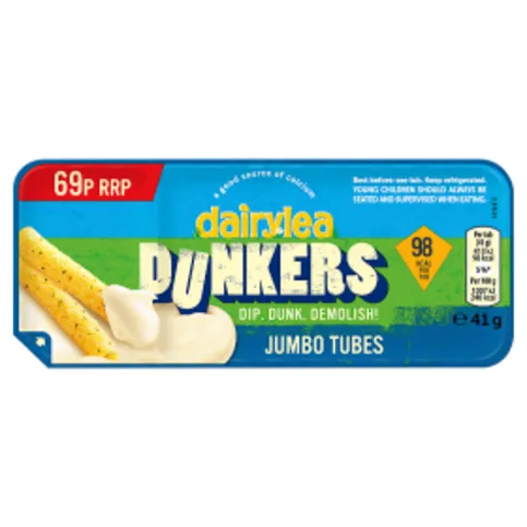 Dairylea Dunkers Jumbo Tubes Cheese Snack 41g