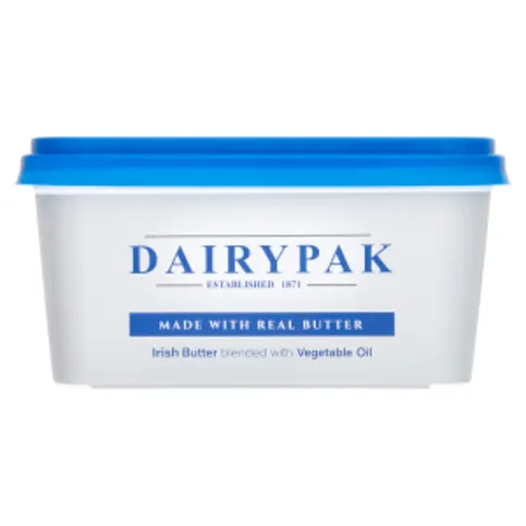 Dairypak Irish Butter Blended with Vegetable Oil 500g