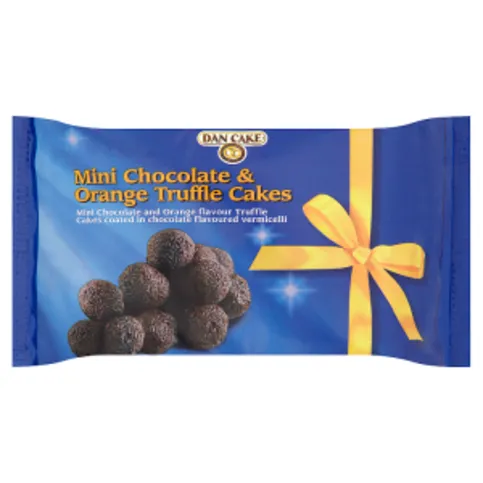 Dan Cake Mini Chocolate & Orange Truffle Cakes 140g