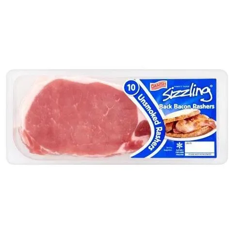 Danish Bacon Unsmoked 400g