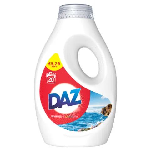 Daz Liquid Laundry Detergent 660ml 20 Washes, Whites & Colours