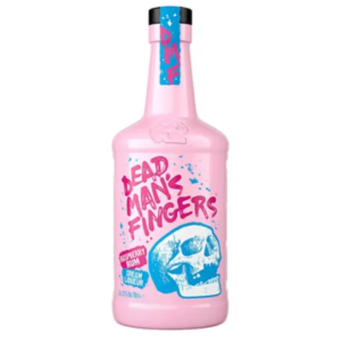 Dead Man's Fingers Raspberry Rum Cream Liqueur 70cl
