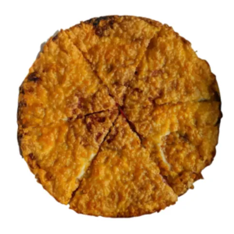 Deep Fried Pizza Half