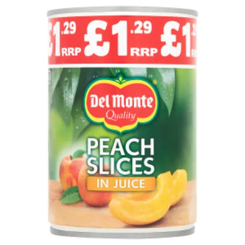 Del Monte Peach Slices in Juice 250g