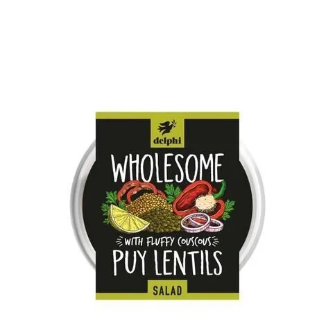 Delphi Foods Puy Lentil & Couscous Salad 185g