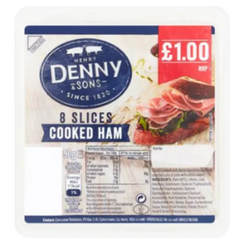 Denny Ham Cooked 90g