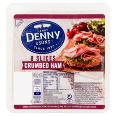 Denny Crumbed Ham 90g