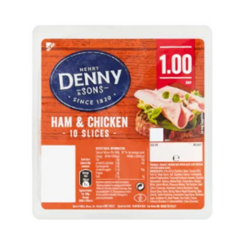 Denny Ham & Chicken Slices 10s 90g