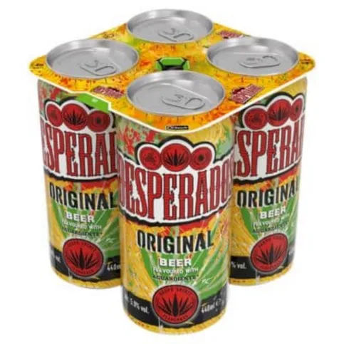 Desperados Original Beer Can 4 x 440ml