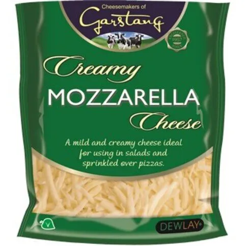 Dewlay Greated Cheese Mozzarella 200g