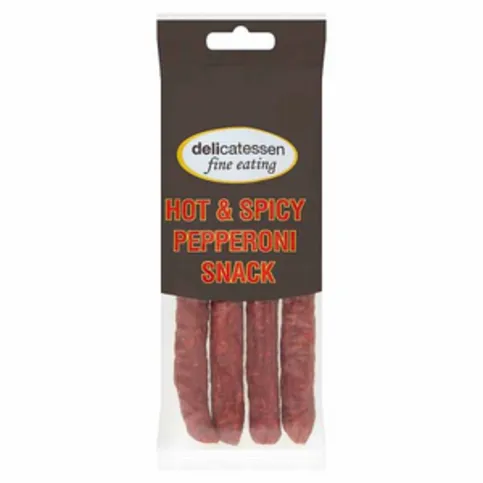 DFE Hot And Spicy Pepperoni Snack 90g