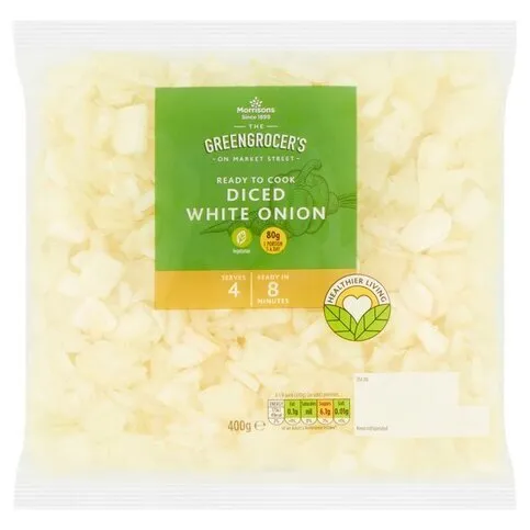 Diced White Onion 400g