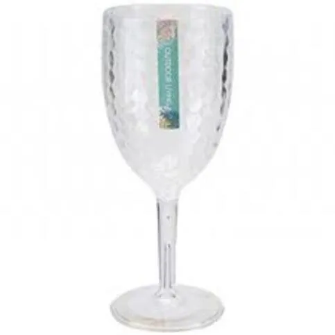 Dimple Effect Wine Glass