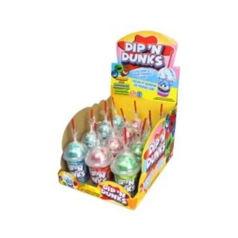 Dip N Dunk with Lollipop 68g
