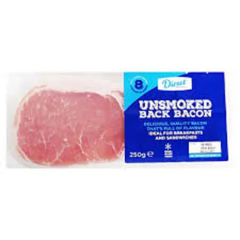Direct - Unsmoked Back Bacon, 5x rashers (150g)