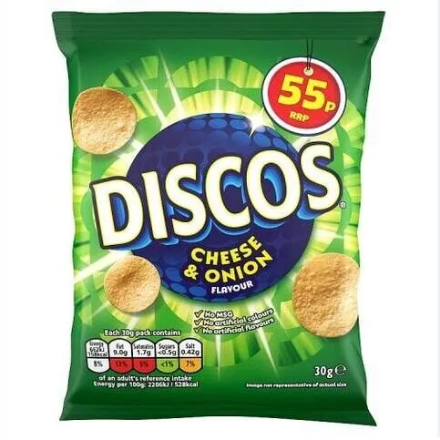 DISCOS CHEESE & ONION PM55P 30G