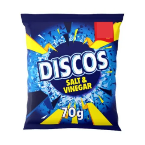 Discos Salt & Vinegar Crisps 70g
