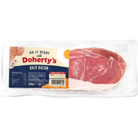 Dohertys Back Bacon 180g
