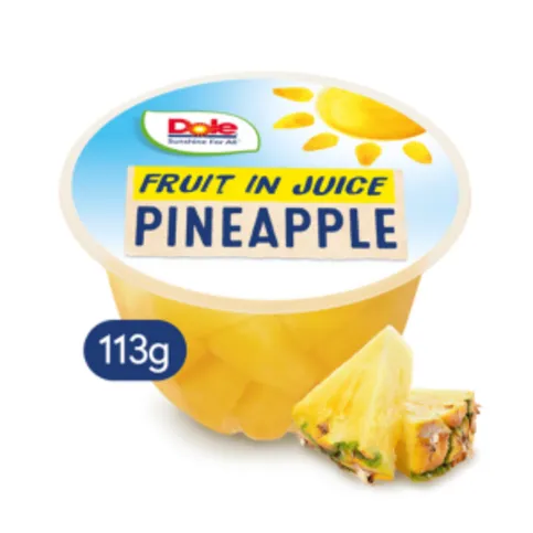 Dole Pineapple Chunks in Juice 113g