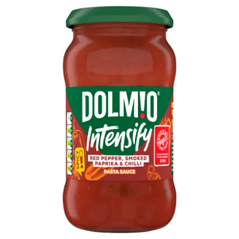 Dolmio Intensify Spicy Red Pepper, Smoked Paprika & Chilli Pasta Sauce 400g